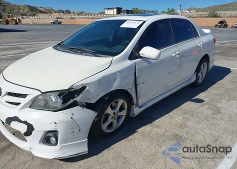 2012 Toyota Corolla S from USA, damaged, VIN 2T1BU4EE6CC871083